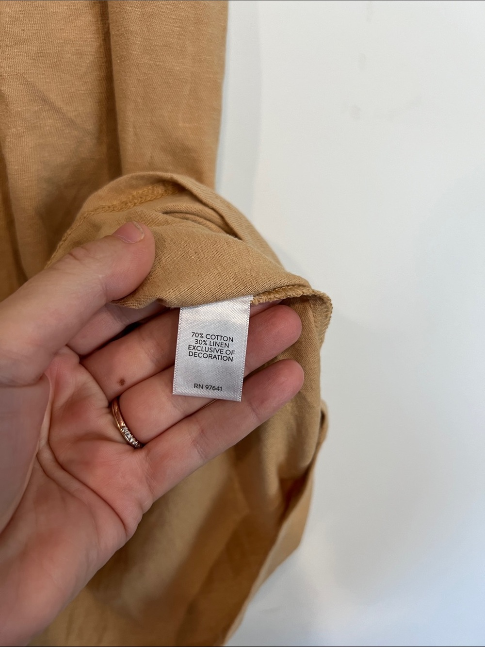 NEW J. Jill Pure Jill Elements Embroidered Shirt in Tan Size 3X - Picture 4 of 7